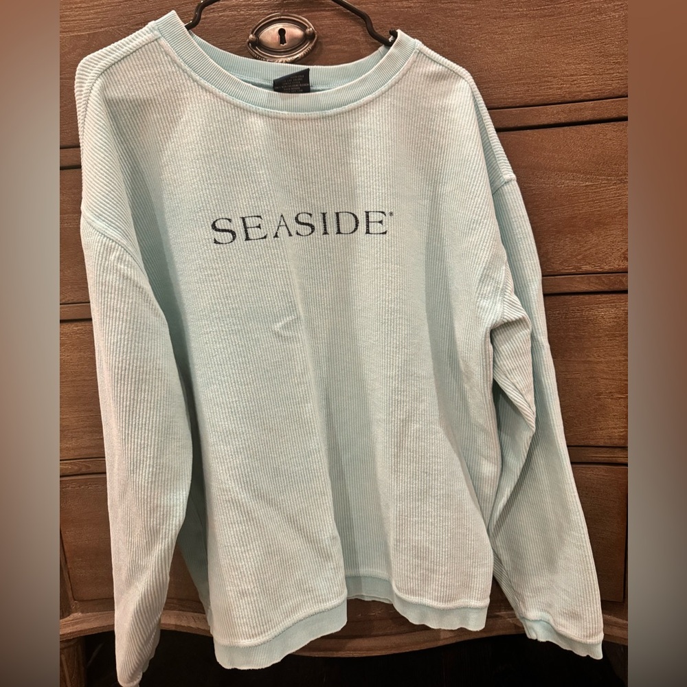 Ribbed Seaside Sweatshirt